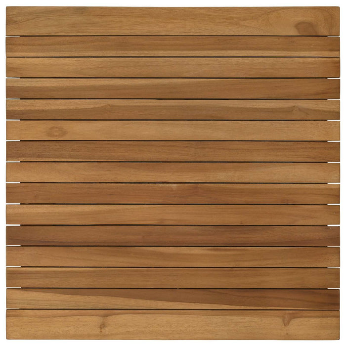 Placă de masă 60 x 60 x 3,5 cm Pătrat Lemn solid de tec natural - WALTI WALTI