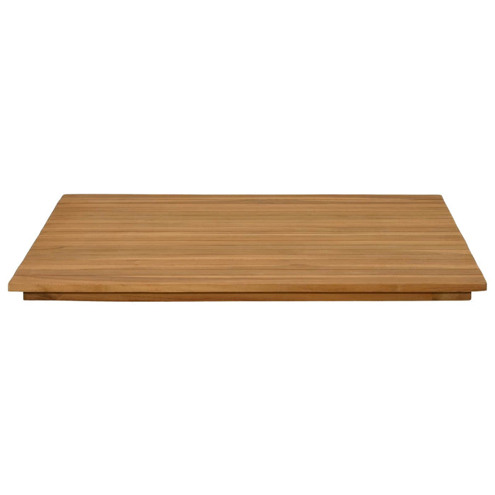 Placă de masă 70 x 70 x 3,5 cm Pătrat Lemn solid de tec natural - WALTI WALTI