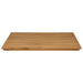 Placă de masă 80 x 80 x 3,5 cm Pătrat Lemn solid de tec natural - WALTI WALTI