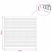 Placă de masă 80 x 80 x 3,5 cm Pătrat Lemn solid de tec natural - WALTI WALTI