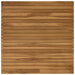 Placă de masă 80 x 80 x 3,5 cm Pătrat Lemn solid de tec natural - WALTI WALTI