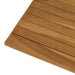 Placă de masă 90 x 90 x 3,5 cm Pătrat Lemn solid de tec natural - WALTI WALTI