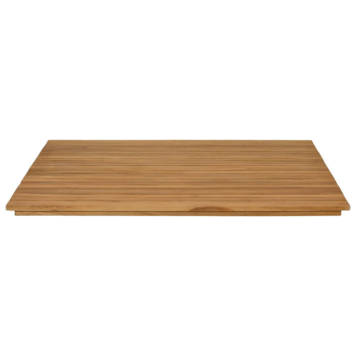 Placă de masă 90 x 90 x 3,5 cm Pătrat Lemn solid de tec natural - WALTI WALTI