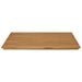 Placă de masă 90 x 90 x 3,5 cm Pătrat Lemn solid de tec natural - WALTI WALTI