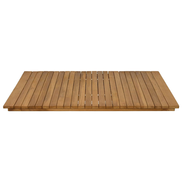 Placă de masă 90 x 90 x 3,5 cm Pătrat Lemn solid de tec natural - WALTI WALTI