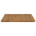 Placă de masă 90 x 90 x 3,5 cm Pătrat Lemn solid de tec natural - WALTI WALTI