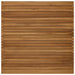 Placă de masă 90 x 90 x 3,5 cm Pătrat Lemn solid de tec natural - WALTI WALTI