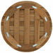Placă de masă Ø 40 x 3,5 Rotund Lemn solid de tec natural - WALTI WALTI