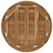 Placă de masă Ø 50 x 3,5 Rotund Lemn solid de tec natural - WALTI WALTI