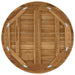Placă de masă Ø 60 x 3,5 Rotund Lemn solid de tec natural - WALTI WALTI