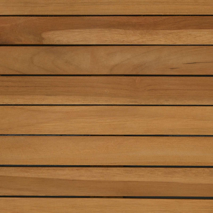 Placă de masă Ø 70 x 3,5 Rotund Lemn solid de tec natural - WALTI WALTI
