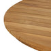 Placă de masă Ø 80 x 3,5 Rotund Lemn solid de tec natural - WALTI WALTI