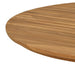 Placă de masă Ø 90 x 3,5 Rotund Lemn solid de tec natural - WALTI WALTI