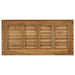 Placă de masă 80 x 40 x 3,5 cm Dreptunghiular Lemn solid de tec - WALTI WALTI