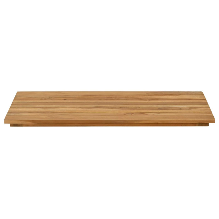 Placă de masă 80 x 40 x 3,5 cm Dreptunghiular Lemn solid de tec - WALTI WALTI