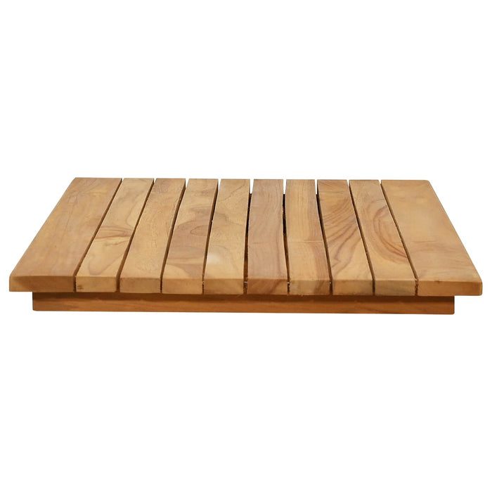 Placă de masă 80 x 40 x 3,5 cm Dreptunghiular Lemn solid de tec - WALTI WALTI