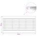 Placă de masă 80 x 40 x 3,5 cm Dreptunghiular Lemn solid de tec - WALTI WALTI
