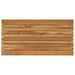 Placă de masă 80 x 40 x 3,5 cm Dreptunghiular Lemn solid de tec - WALTI WALTI