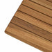 Placă de masă 90 x 45 x 3,5 cm Dreptunghiular Lemn solid de tec - WALTI WALTI