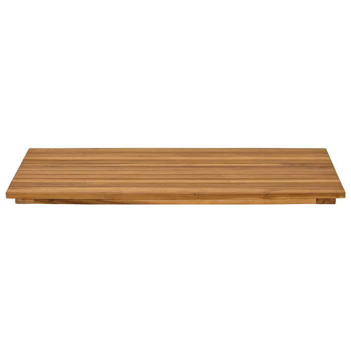 Placă de masă 90 x 45 x 3,5 cm Dreptunghiular Lemn solid de tec - WALTI WALTI