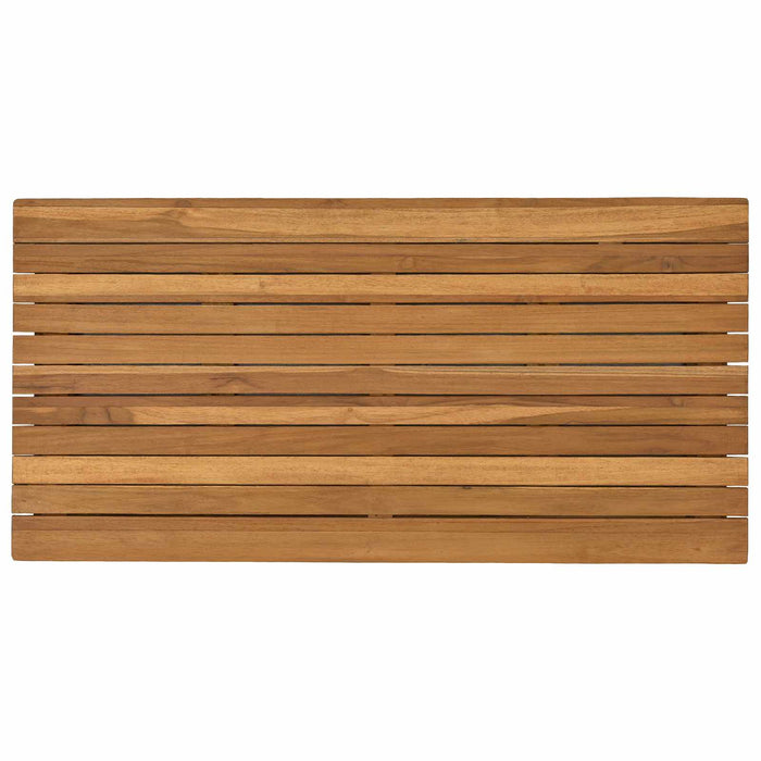 Placă de masă 90 x 45 x 3,5 cm Dreptunghiular Lemn solid de tec - WALTI WALTI