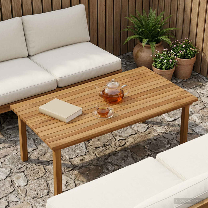 Placă de masă 100 x 50 x 3,5 cm Dreptunghiular natural - WALTI WALTI