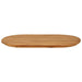Placă de masă 80 x 40 x 3,5 cm Oval Lemn solid de tec natural - WALTI WALTI