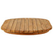 Placă de masă 80 x 40 x 3,5 cm Oval Lemn solid de tec natural - WALTI WALTI