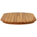 Placă de masă 90 x 45 x 3,5 cm Oval Lemn solid de tec natural - WALTI WALTI