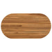 Placă de masă 90 x 45 x 3,5 cm Oval Lemn solid de tec natural - WALTI WALTI
