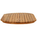 Placă de masă 100 x 50 x 3,5 cm Oval Lemn solid de tec natural - WALTI WALTI