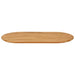 Placă de masă 110 x 55 x 3,5 cm Oval Lemn solid de tec natural - WALTI WALTI