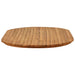 Placă de masă 120 x 70 x 3,5 cm Oval Lemn solid de tec natural - WALTI WALTI