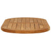Placă de masă 80 x 40 x 2,5 cm Oval Lemn solid de tec natural - WALTI WALTI