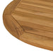 Placă de masă Oval Lemn solid de tec natural - WALTI WALTI