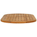 Placă de masă Oval Lemn solid de tec natural - WALTI WALTI
