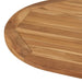 Placă de masă Oval Lemn solid de tec natural - WALTI WALTI