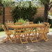 Scaune Bistro pentru Exterior 8 pcs natural 40 x 53 x 80 cm - WALTI WALTI