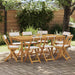 Scaune Bistro pentru Exterior 8 pcs Alb crem 40 x 53 x 80 cm - WALTI WALTI