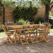 Scaune Bistro pentru Exterior 8 pcs Gri închis 40 x 53 x 80 cm - WALTI WALTI