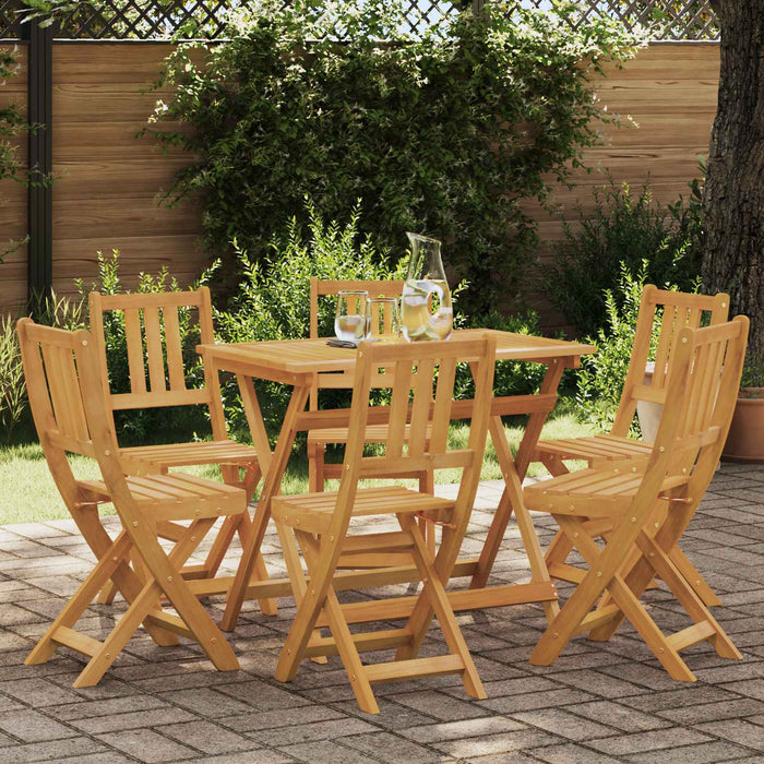 Scaune Bistro pentru Exterior 6 pcs natural WALTI