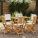 Scaune Bistro pentru Exterior 6 pcs Alb crem 38 x 46 x 85 cm - WALTI WALTI