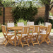 Scaune Bistro pentru Exterior 8 pcs Alb crem 38 x 46 x 85 cm - WALTI WALTI