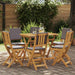 Scaune Bistro pentru Exterior 6 pcs Gri închis 38 x 46 x 85 cm - WALTI WALTI