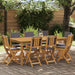 Scaune Bistro pentru Exterior 8 pcs Gri închis 38 x 46 x 85 cm - WALTI WALTI