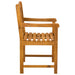Bancă de exterior 8 pcs natural 56 x 55,5 x 90 cm - WALTI WALTI