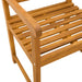 Bancă de exterior 6 pcs natural 56 x 55,5 x 90 cm - WALTI WALTI