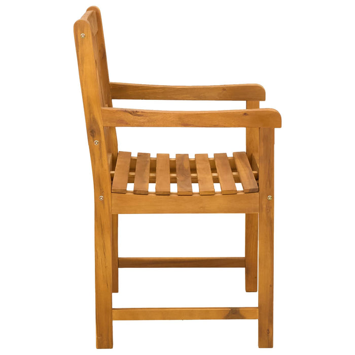 Bancă de exterior 6 pcs natural 56 x 55,5 x 90 cm - WALTI WALTI