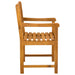 Bancă de exterior 6 pcs natural 56 x 55,5 x 90 cm - WALTI WALTI