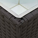 Set de exterior 3 pcs Negru Metal - WALTI WALTI